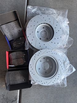 Nissan/infinity brake pads and rotors