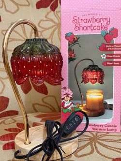 Strawberry Shortcake Candle Warmer Lamp The price is FIRM