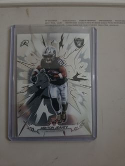 Ashton Jeanty Las Vegas Raiders NFL Rookie Card