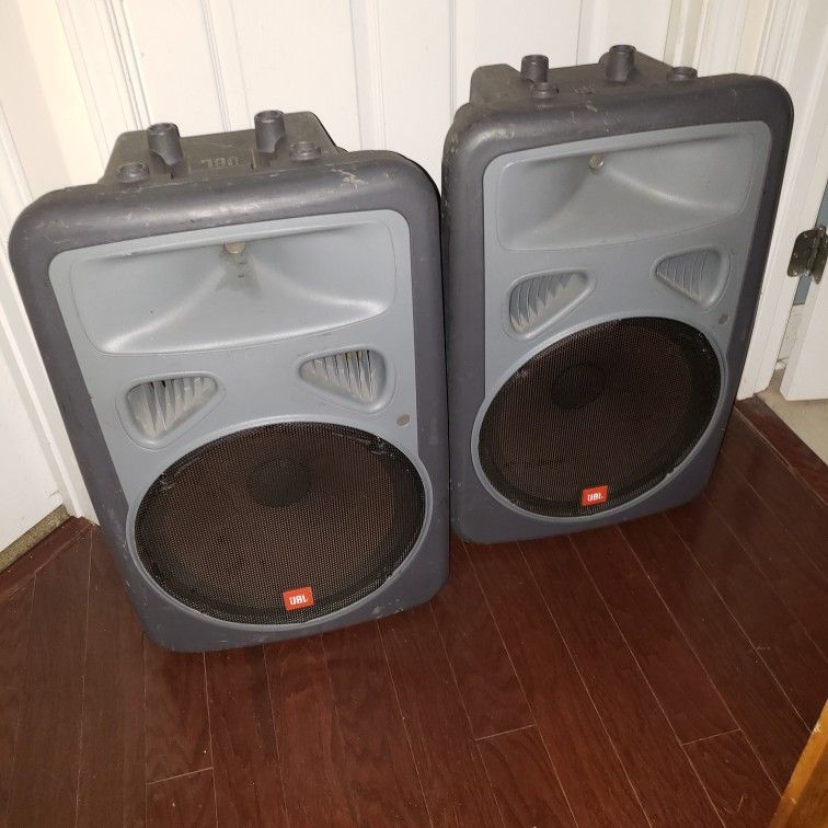 JBL 15 Inch Speakers