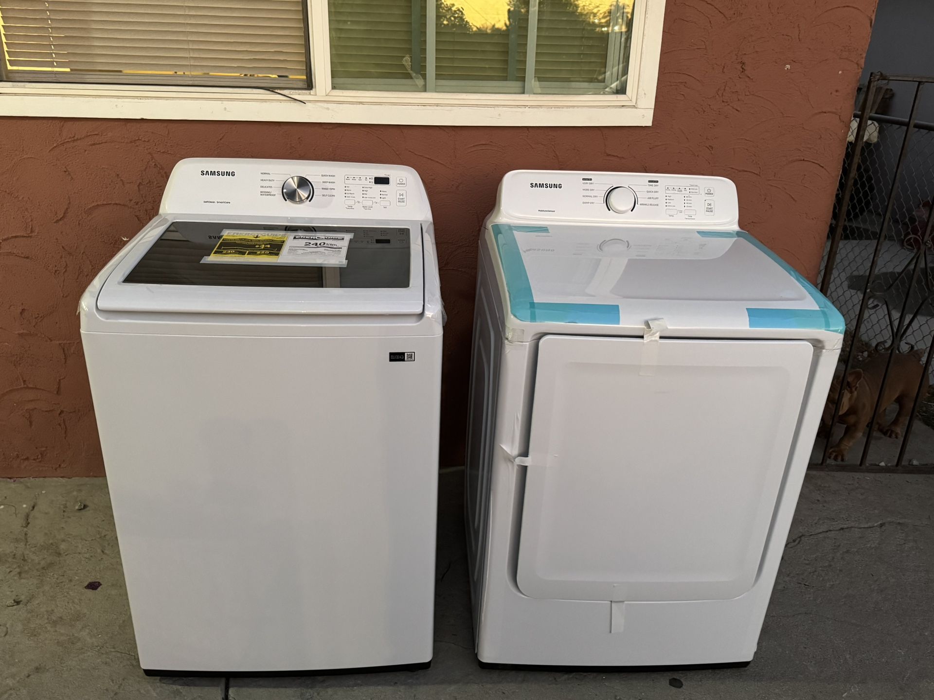 Samsung Washer And Dryer Set