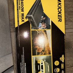Kicker 2400w Mono Subwoofer Amplifier CXA1200.1 Class D 1200 RMS Amp 46CXA12001t