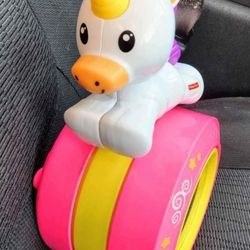 Crawl Along Musical Unicorn with Mirror [ Fisher Price ]