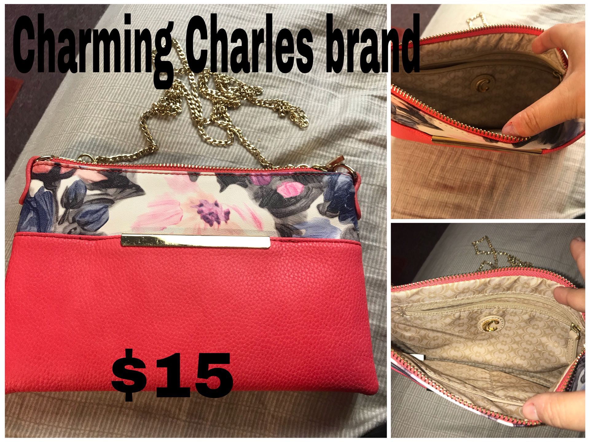 Crossbody purse. Charming Charlie’s brand