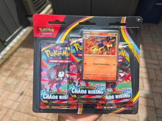 Pokemon Chaos Rising 3-Pack Blister