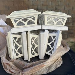 Solar Fence Lights 5 Inches 