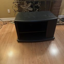 Black TV Stand