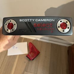 Scotty Cameron Select Newport 2 - LH Golf Club Custom Putter