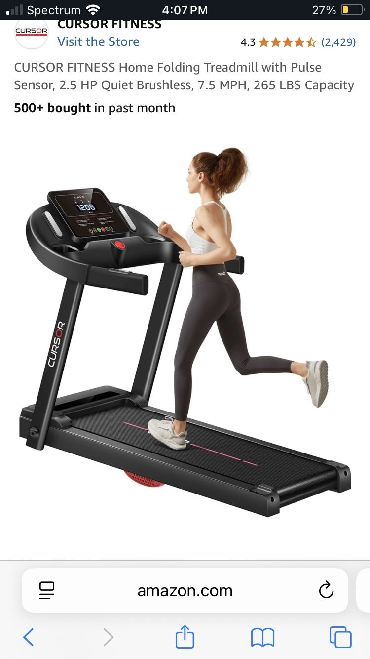 Almost New Treadmill, Perfect Condition