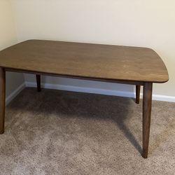 NEW Dark Walnut Wood Dinning table