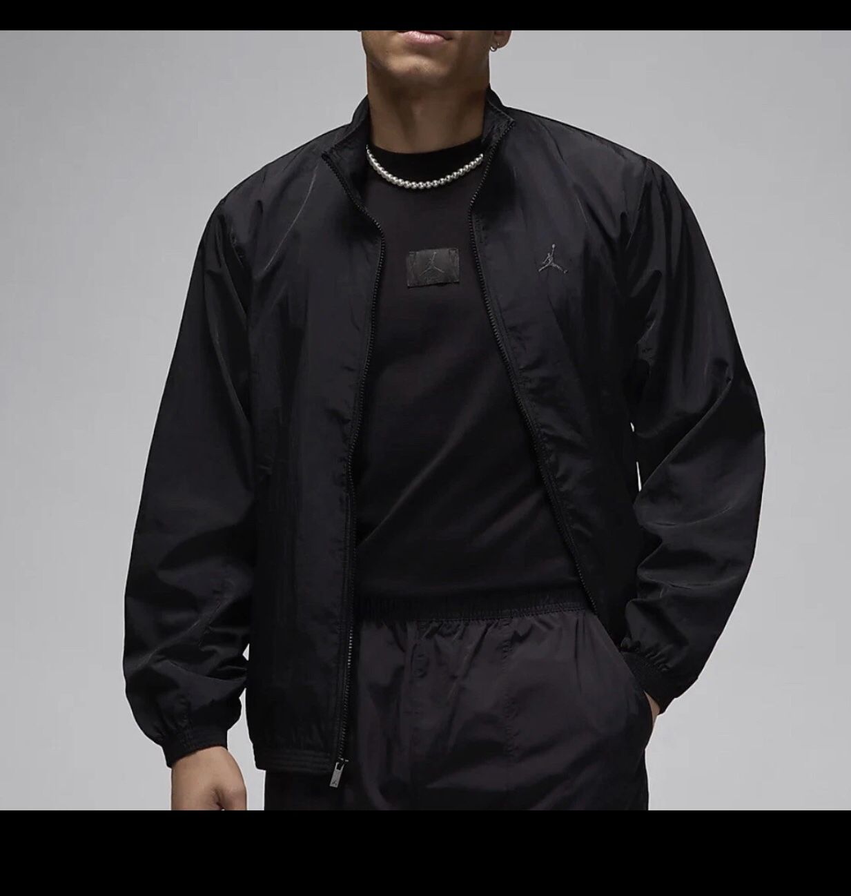 Nike Jordan Essentials Windbreaker Jacket Black new