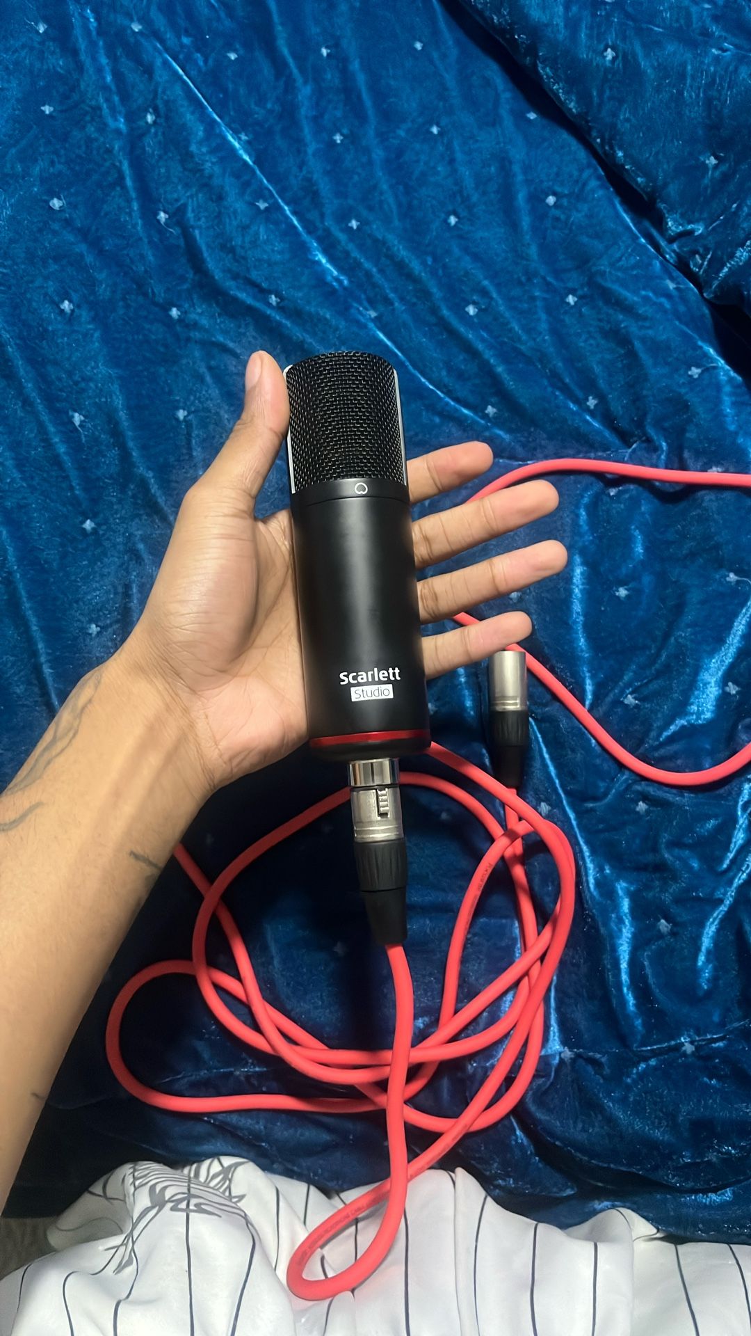 Studio Microphone With Cable