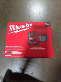 Milwaukee Orbit sander