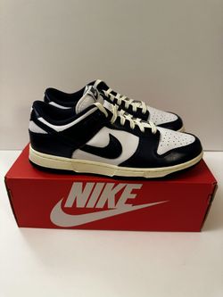 Nike dunk low vintage navy size 9 mens