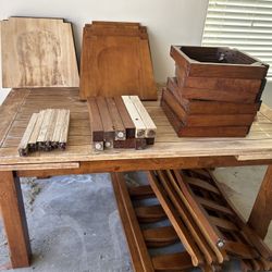 Dining Room Table - Refurbishment Opportunity 