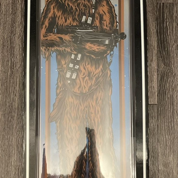 Star Wars Chewbacca Santa Cruz Limited Edition Skateboard for Sale