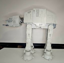COMPLETE Star Wars Legacy Collection AT-AT Walker + Speeder Bike