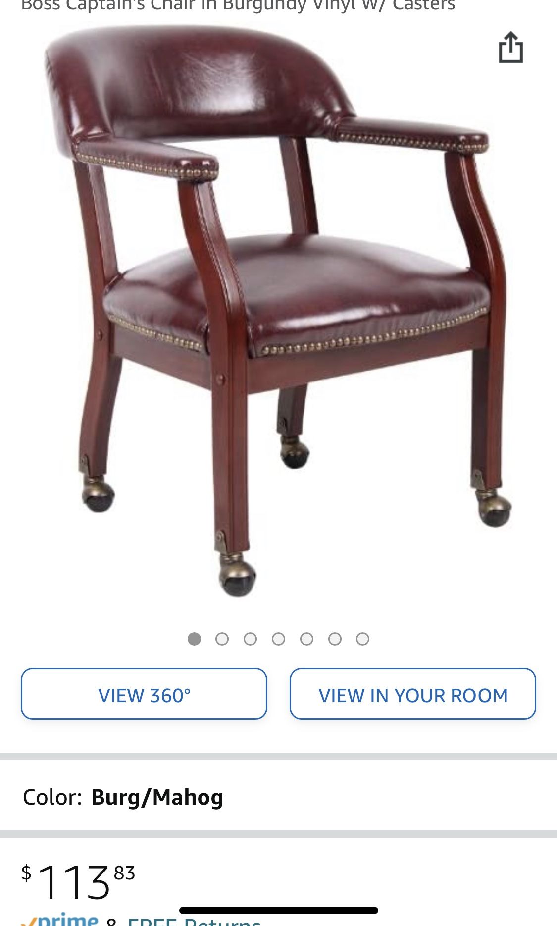 Boss discount captain's chair