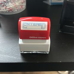 Entered Stamp