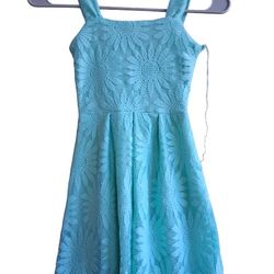 Sleeveless Dress Lace Color Mint Size Size 7