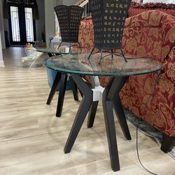 Pair Of End Tables Good Condition 
