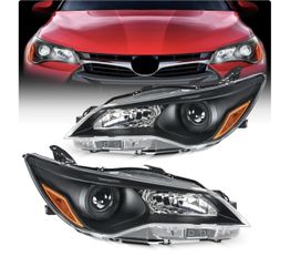 2015 2016 2017 Toyota Camry Headlight Assembly Driver And Passenger