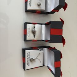 1/10 CT TE Diamond Silver Set 