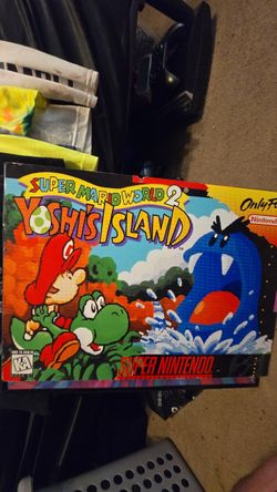 Yoshi's Island Styrofoam Poster Art