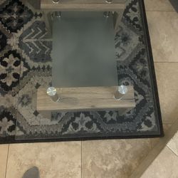 Modern Coffee Table double Layer glass
