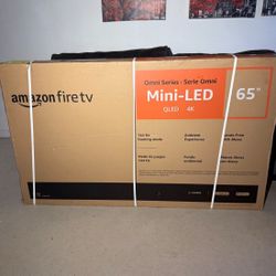 NEW Amazon Fire TV Omni Mini-LED 65” 4K QLED (144Hz) – Sealed