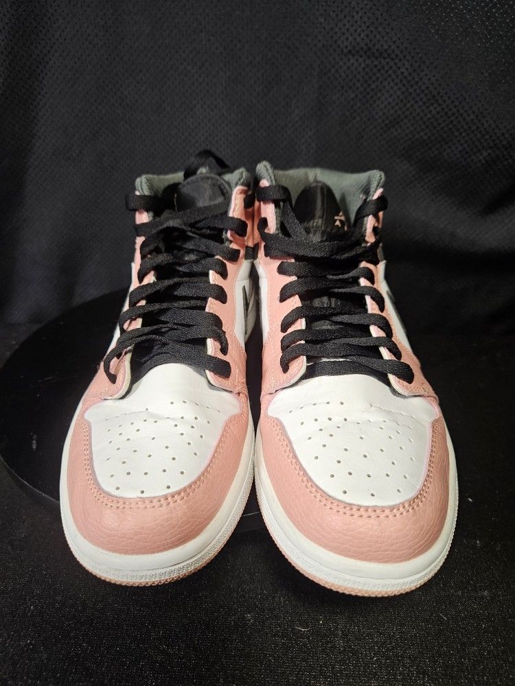 Nike Air Jordan Retro Mid Pink Quartz Mens 8.5