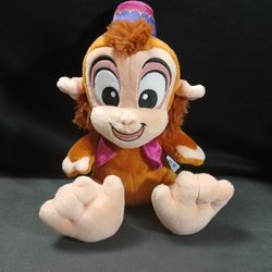 Disney Parks Exclusive Aladdin Abu Monkey Big Feet Plush 12" Stuffed Animal