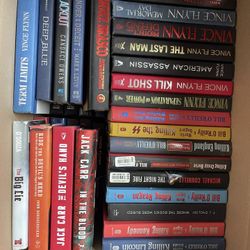 60+ Hardback Books-Flynn, Connelly, Carr, Child