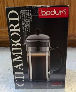 Brand New Bodum Chambord 8-Cup French Press Coffee Maker (34 oz)