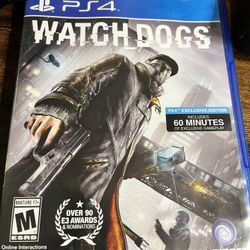 Watch Dogs PS4 15$