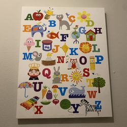 KIDS CANVA WALL DECOR 