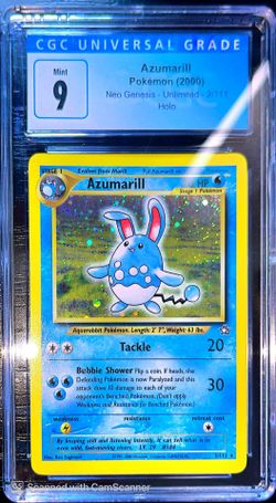 2000 Neo Genesis Azumarill Holo