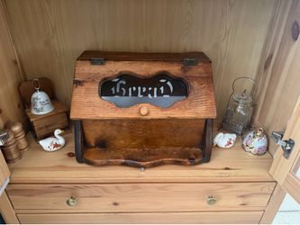 Vintage bread box