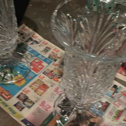 Crystal Candle Holders 
