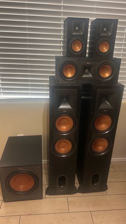 Selling Klipsch speakers—very well cared for, lightly used.
