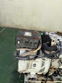 Two 620HP marine engines  and transmission