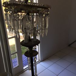 Crystal Lamp Antique 