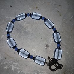 Blue Purple Aqua Bracelet