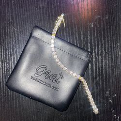 Moissanite tennis bracelet