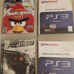 PS3 Games 30$for All 4