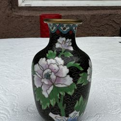 Cloisonne small bottle