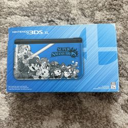 Nintendo 3ds xl Super smash bros edition blue