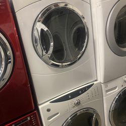 GE WASHER AND DRYER SET SETS* ELECTRIC XL FREE WARRANTY, DELIVERY, etc.