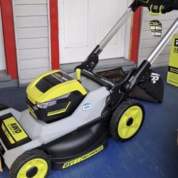 Ryobi 40v brushless whisper lawn mower