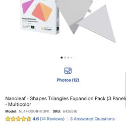 Nano Leaf Panel, Extra Three Panel Kit
